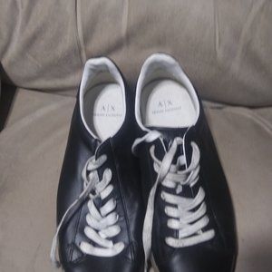 Armani exchange leather shoes